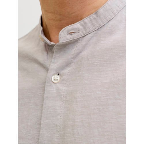 JACK & JONES ESSENTIALS regular casual overhemd beige afbeelding