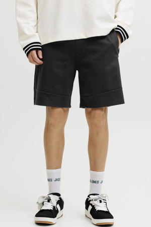 JPSTGORDON regular sweatshort zwart
