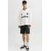 JACK & JONES PANTS STUDIO JPSTGORDON regular sweatshort zwart
