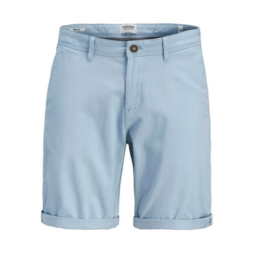 JACK & JONES PANTS STUDIO JPSTBOWIE regular chino short lichtblauw afbeelding