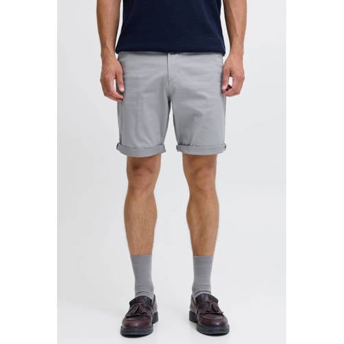 JACK & JONES PANTS STUDIO JPSTBOWIE regular chino short Ultimate Grey afbeelding