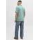 JACK & JONES regular polo groen