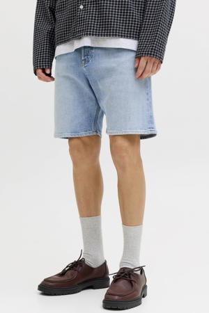 JJITONY JJORIGINAL relaxed short light blue denim