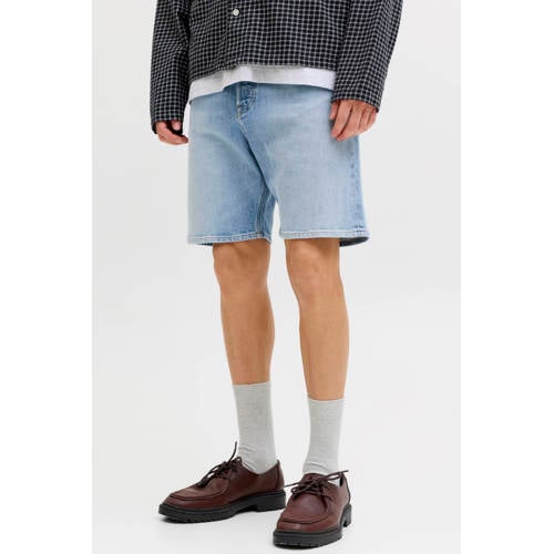 JACK & JONES JEANS INTELLIGENCE JJITONY JJORIGINAL relaxed short light blue denim afbeelding