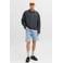 JACK & JONES JEANS INTELLIGENCE relaxed fit denim short - 393 blue denim