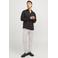JACK & JONES PANTS STUDIO JPSTACE tapered chino met linnen zand