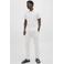 JACK & JONES PANTS STUDIO JPSTKANE relaxed casual broek met linnen wit