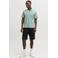 JACK & JONES ESSENTIALS slim polo groen