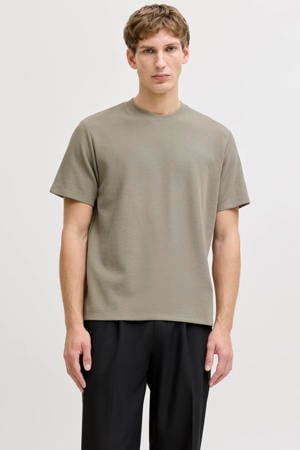 regular T-shirt groen