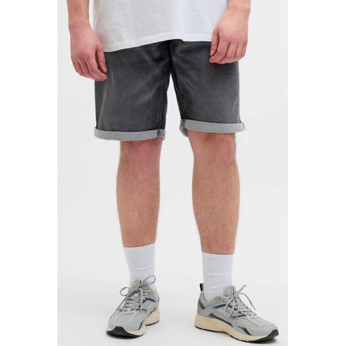 JACK & JONES PLUS SIZE JJIRICK denim regular short Plus Size Black Denim afbeelding