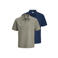 JACK & JONES PLUS SIZE regular polo Plus Size multi - (set van 2)