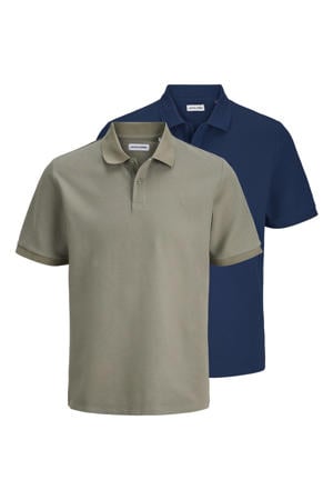 regular polo Plus Size multi - (set van 2)