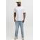 JACK & JONES PLUS SIZE regular T-shirt wit