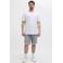 JACK & JONES PLUS SIZE regular fit denim short - grey denim