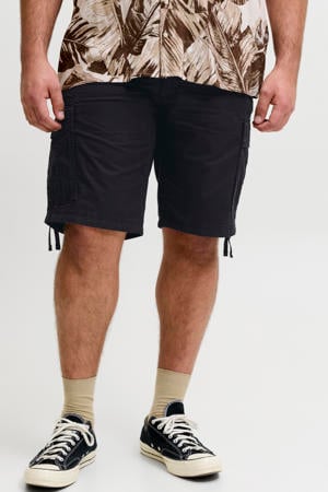 JPSTCOLE relaxed cargo short zwart