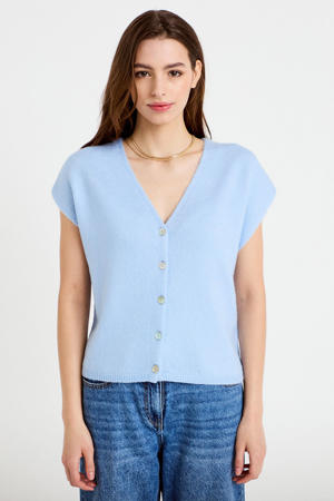 gilet lichtblauw