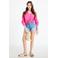 Cache Cache blouse met linnen roze
