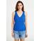 Cache Cache mouwloze top blauw