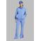 adidas Sportswear flared broek blauw