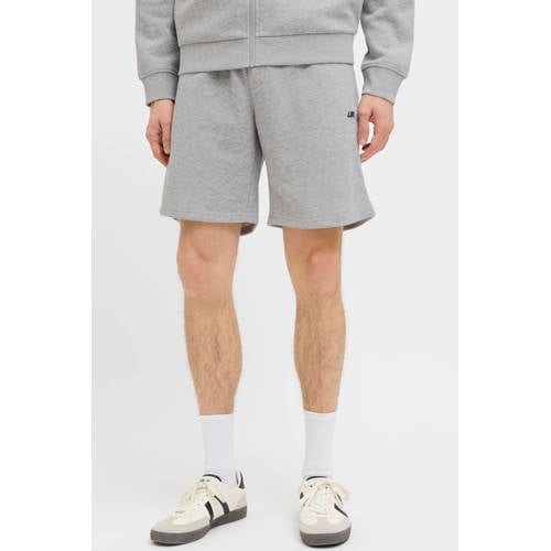 JJ REBEL JREBGORM regular sweatshort grijs afbeelding