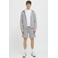 JJ REBEL JREBGORM regular sweatshort grijs