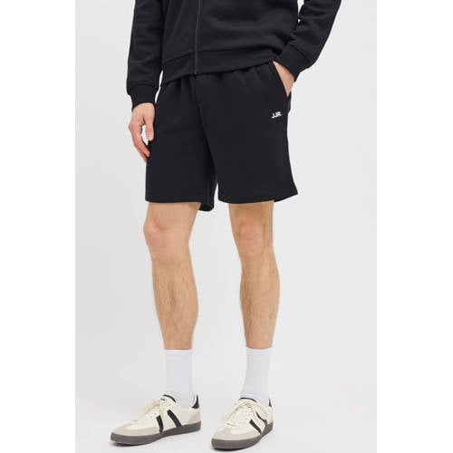 JJ REBEL JREBGORM regular sweatshort zwart afbeelding