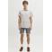 JJ REBEL JREBJOE JJCRAFT regular short grey denim