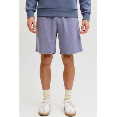 JJ REBEL JREBGORM regular sweatshort paars afbeelding