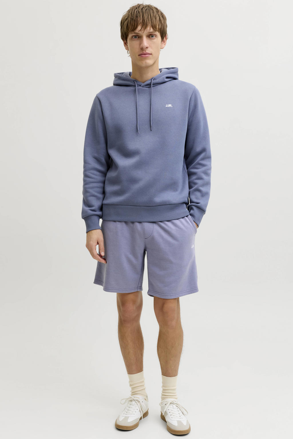 JJ REBEL JREBGORM regular sweatshort paars