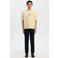 Selected relaxed T-shirt met backprint geel