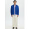 Selected overshirt met backprint blauw