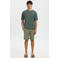 Selected regular T-shirt groen fijn gebreid