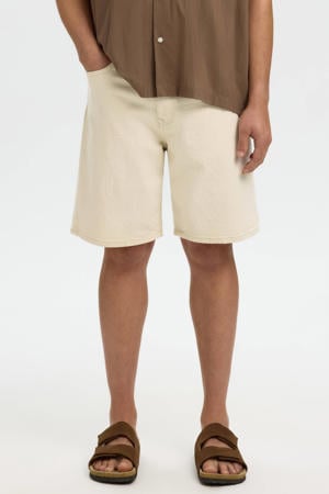 regular denim short ecru