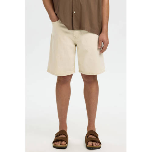 SELECTED HOMME Slhreg Alex Ecru 704 Denim Short Noos denim regular waist short ecru afbeelding