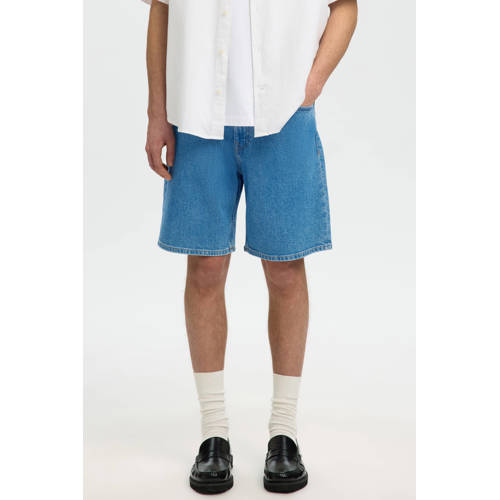 SELECTED HOMME Slhreg Alex L.Blue 701 Denim Shorts Noos denim regular short blauw afbeelding