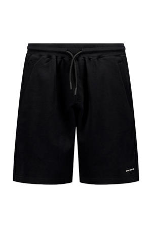 regular sweatshort zwart