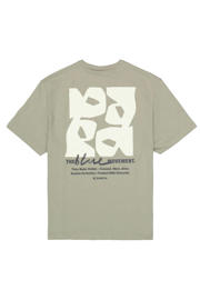 thumbnail: Garcia regular T-shirt met backprint groen