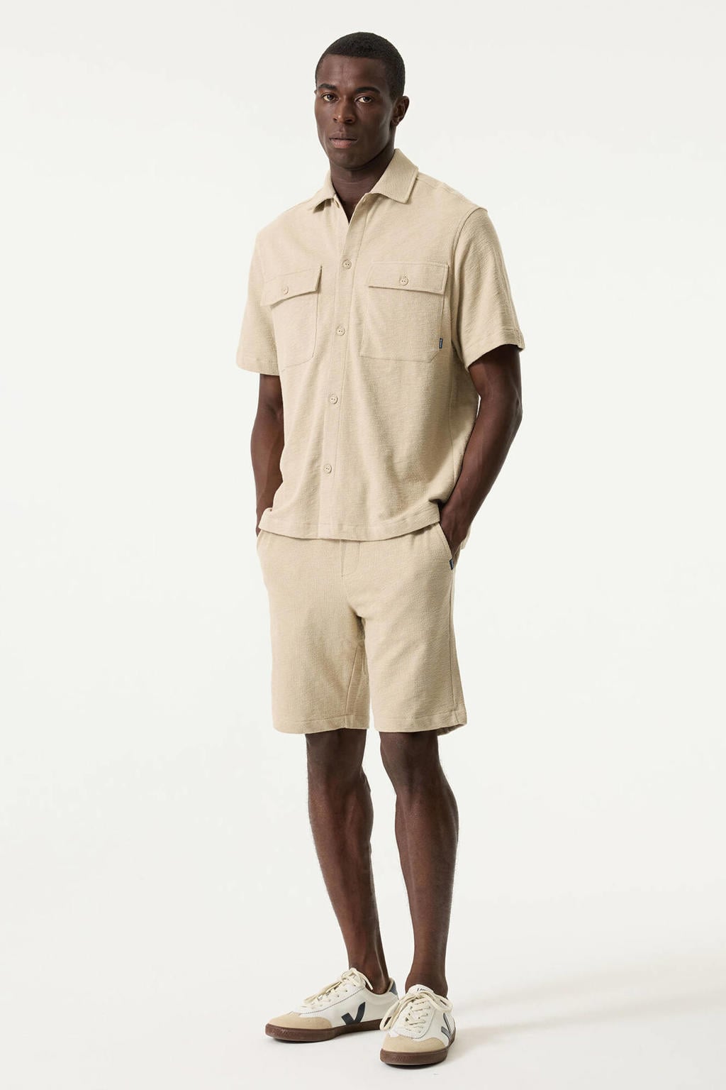 Garcia regular casual short beige