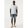 Garcia relaxed fit T-shirt met backprint - lichtblauw