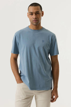 relaxed T-shirt - blauw