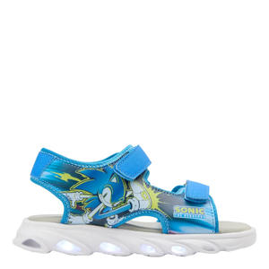 sandalen blauw met lichtjes