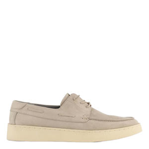 suède bootschoenen taupe