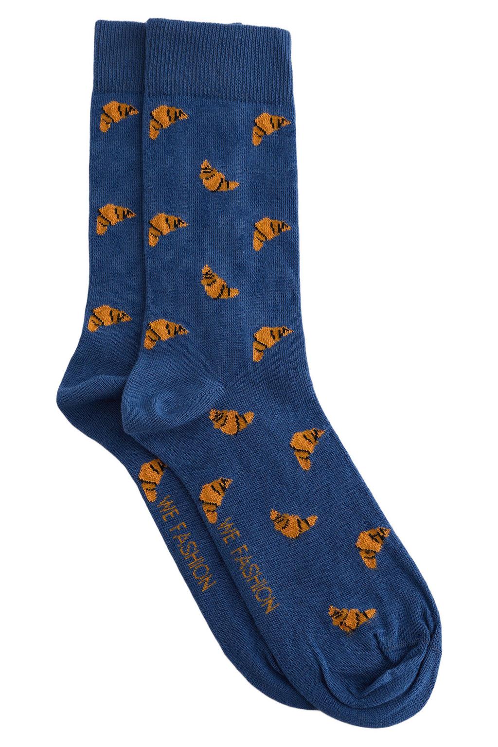 WE Fashion sokken blauw