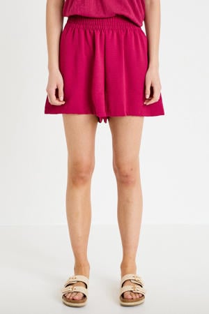 regular waist casual short roze