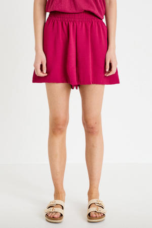 regular waist casual short roze