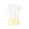 Mango Kids shortama lichtgeel
