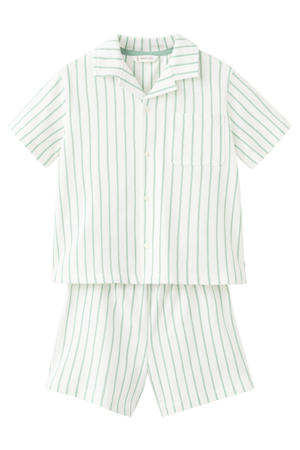 shortama groen/wit
