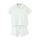 Mango Kids shortama groen/wit