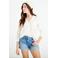 Cache Cache blouse met linnen wit