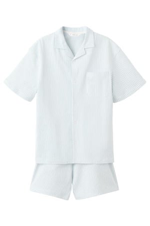 shortama blauw/wit